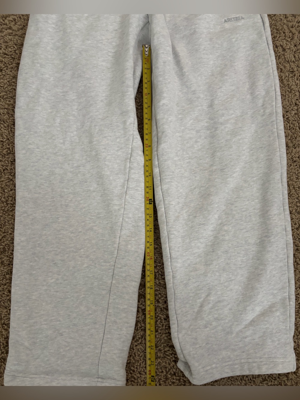Aritzia Light Gray Drawstring Lounge Pants